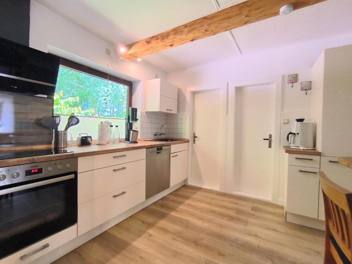 Ferienwohnung Zwischen Den Meeren - Schoene Und Gemuetliche Fewo Mit Garten Dorpstedt المظهر الخارجي الصورة